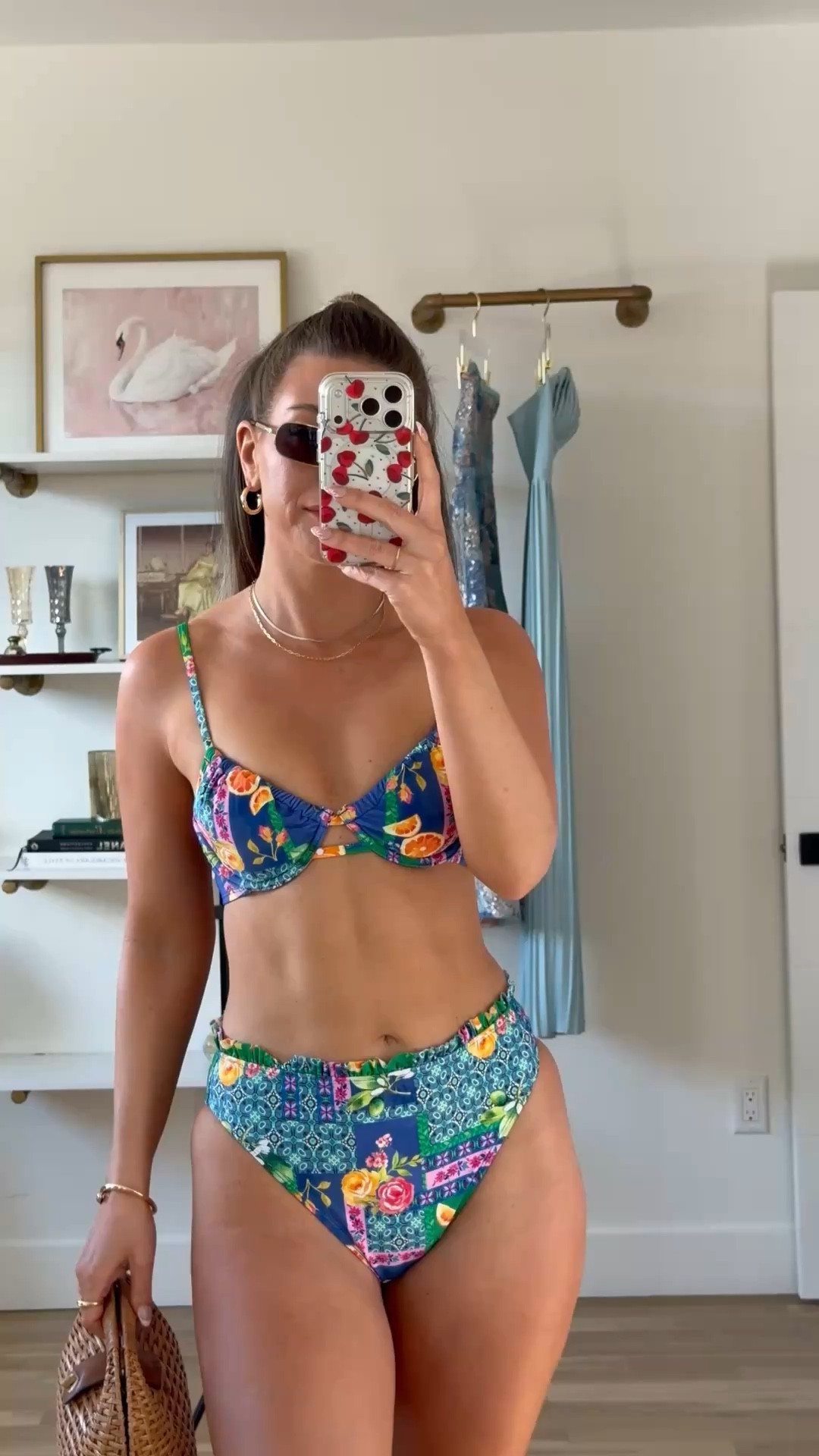 blue floral bikini swimsuit with resortwear and swim look

Electric picks code: emerson20
Vici code: emerson30

Wearing my usual small top medium bottom

Vacation
Destination
Swimwear
Pool day
Beach trip

#LTKootd #LTKSwim #LTKTravel
