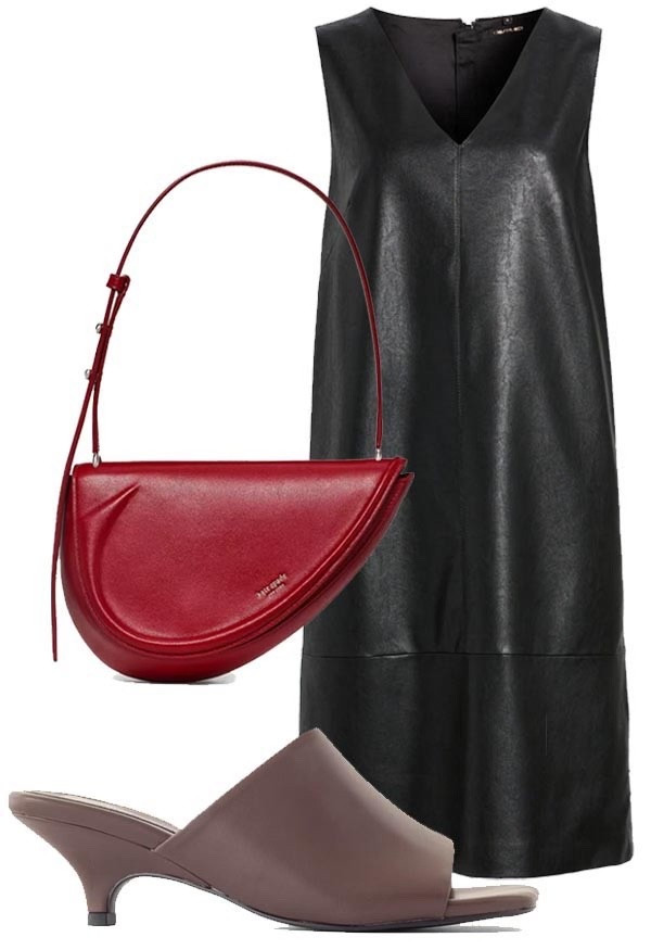 I adore the modern look of this easy to wear faux leather dress  

#LTKootd #LTKSeasonal #LTKWorkwear