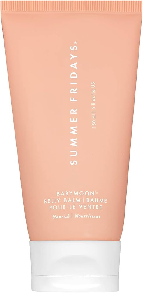 Summer Fridays Babymoon Belly Balm - Nourishing Balm + Body Moisturizer Enriched with Calendula O... | Amazon (US)