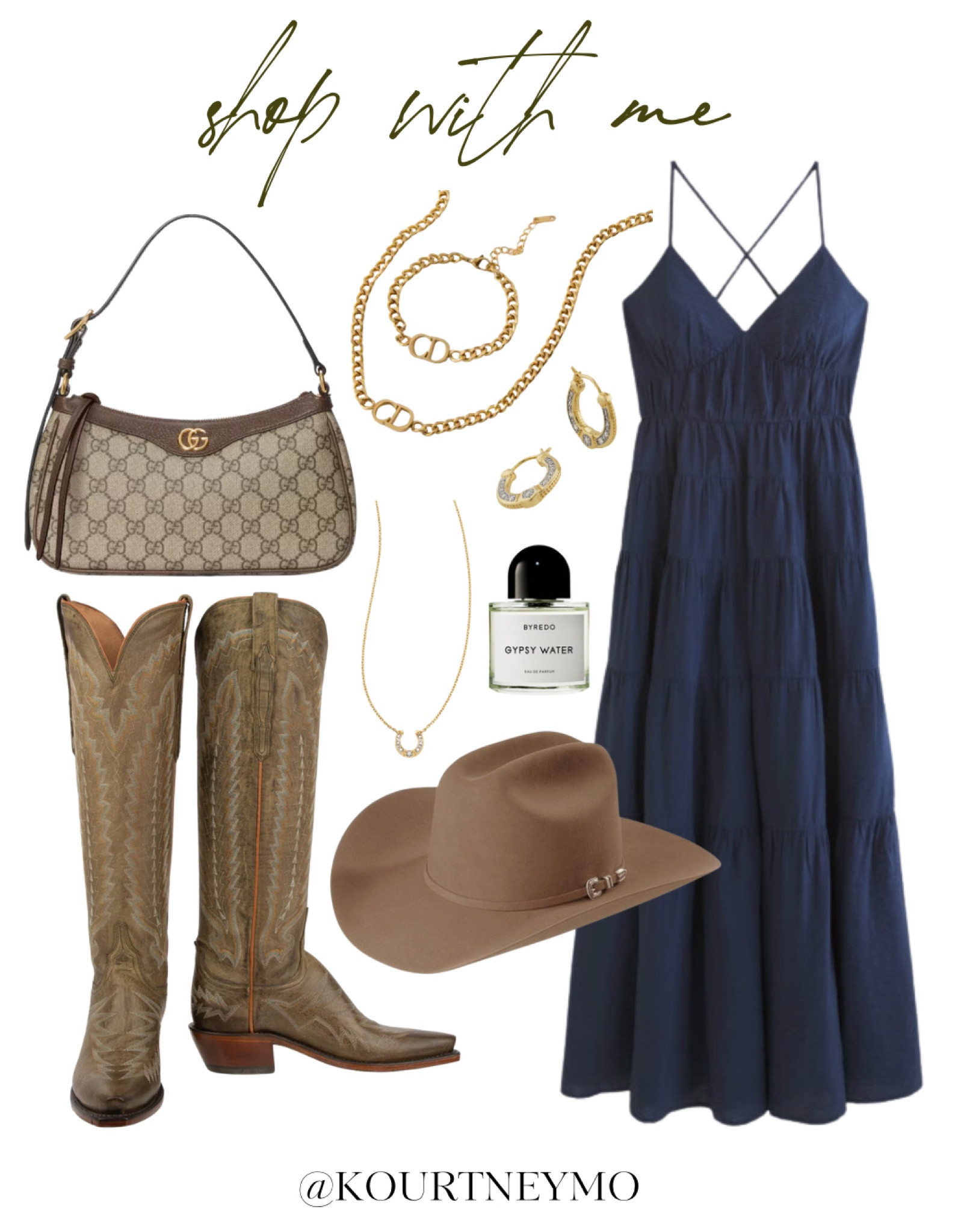 Western boot styling, Abercrombie, Lucchese, Stetson, Kendra Scott, Amazon

#LTKstyletip #LTKshoecrush