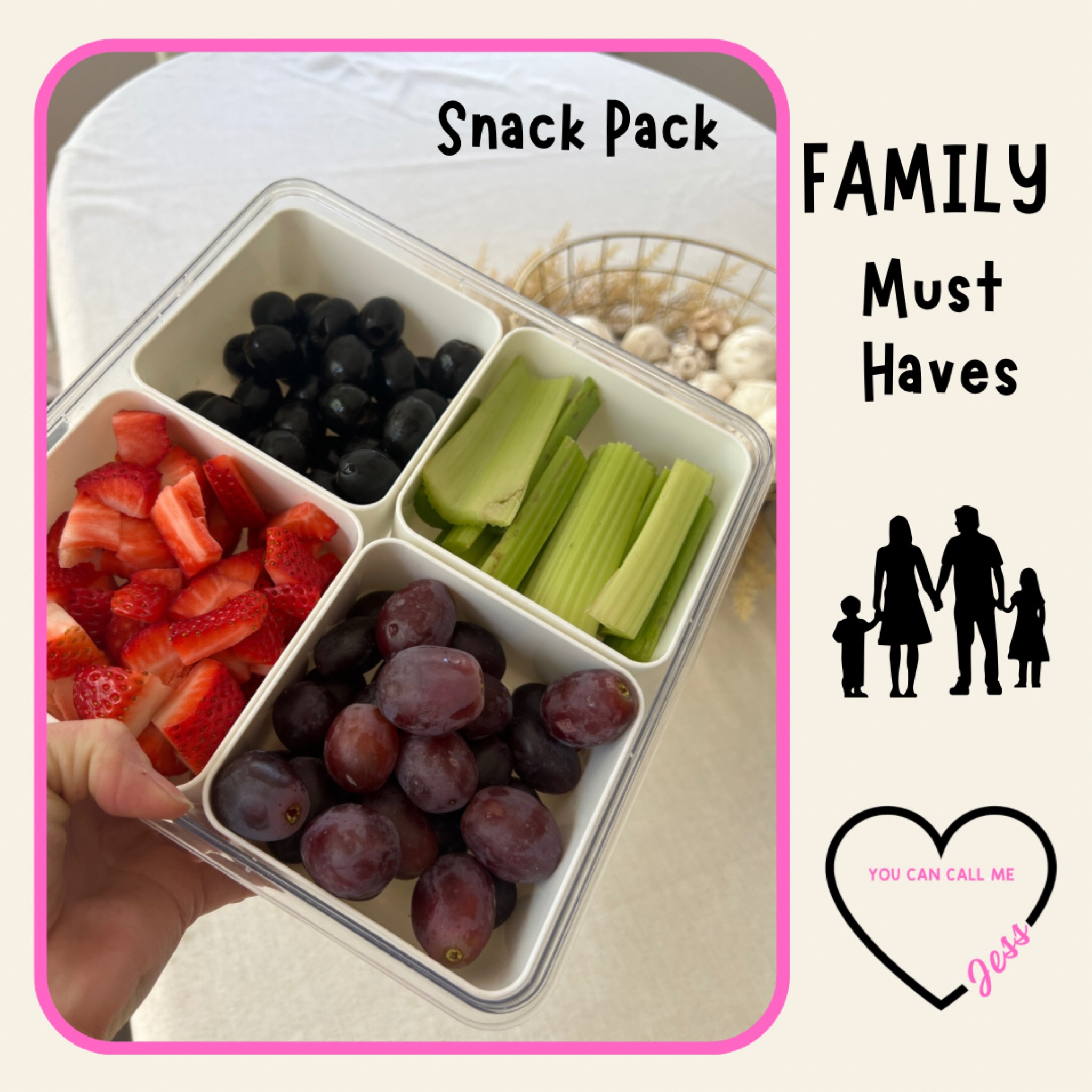 Love this snack pack! Use in fridge, but don’t have to! 

#LTKKids #LTKFamily #LTKHome