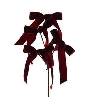 15.5" Burgundy Bow Pick by Ashland® | Michaels® | Michaels Stores