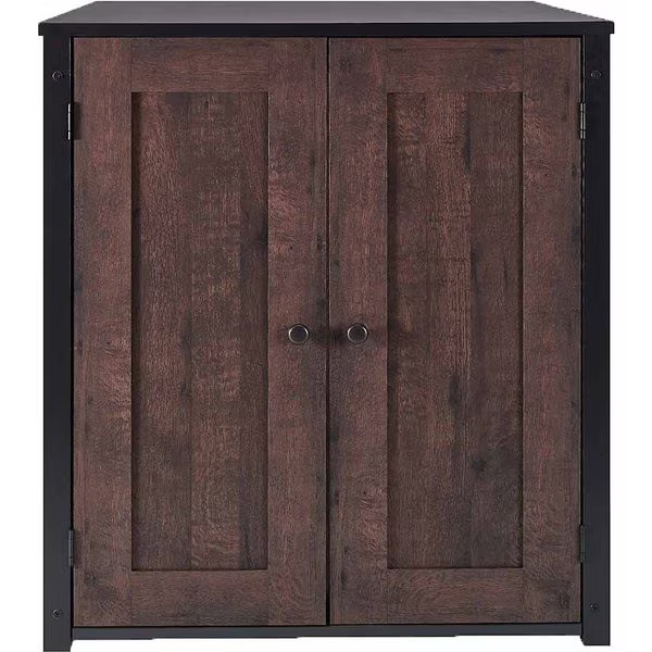 Whisker Litter-Robot Cat Litter Box Storage Cabinet, Brown | Chewy.com