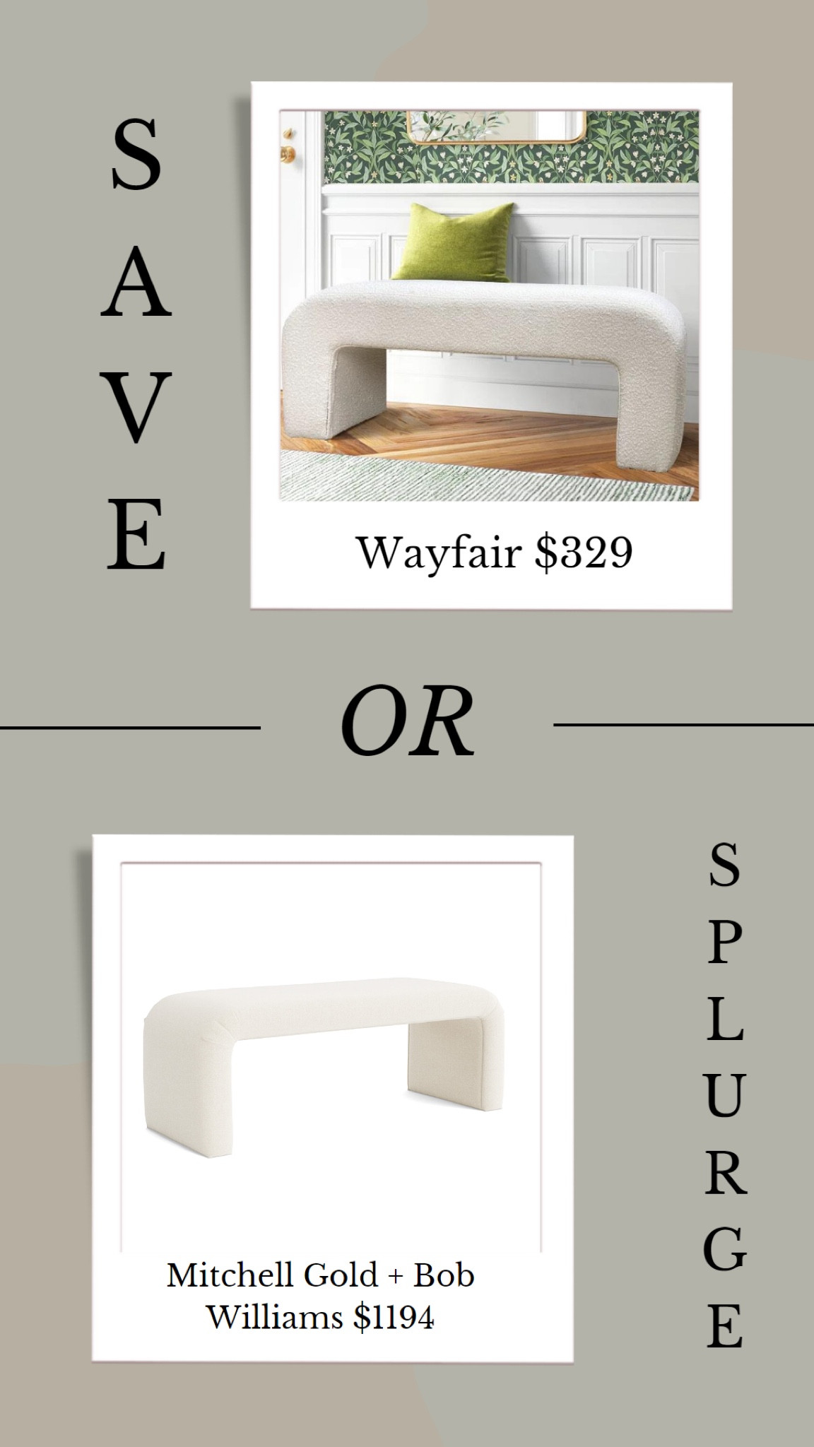 Save or splurge?!

#LTKFind #LTKstyletip #LTKhome