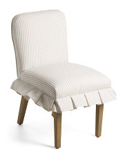 18.5x33.5 Short Pleated Skirt Dining Chair | Kitchen & Dining Room | Marshalls | Marshalls
