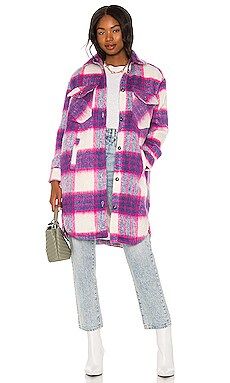 BLANKNYC Long Plaid Shacket in Prime Time from Revolve.com | Revolve Clothing (Global)