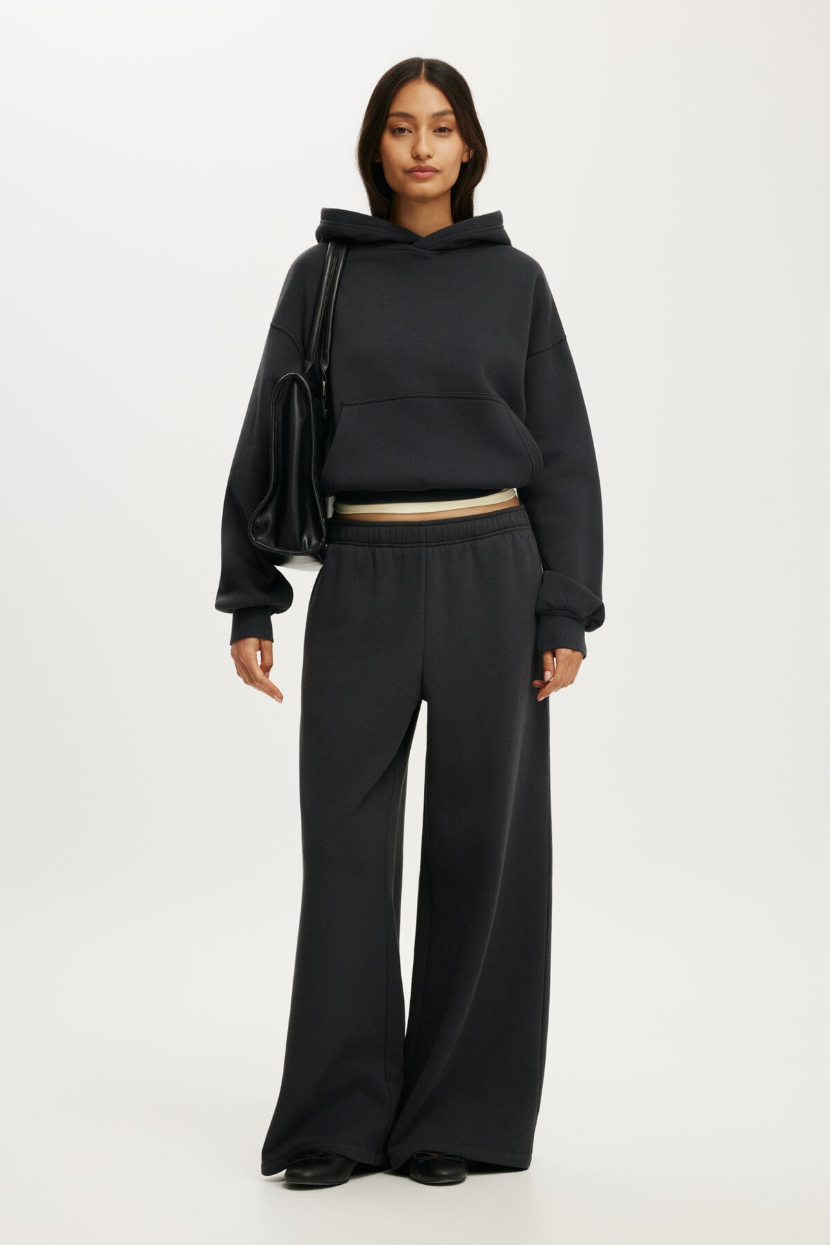 Women's Boxy Fleece Hoodie & Baggy Sweatpant | Cotton On (US)