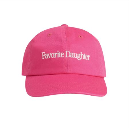 Love this hat!!!

Pink Favorite Daughter Classic Logo Cotton Twill Baseball Cap. Also comes in Navy. Love the sweatshirt too! 

#LTKSeasonal #LTKstyletip #LTKfindsunder50