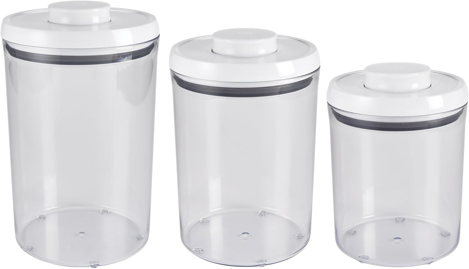 OXO Good Grips 3-Piece Airtight POP Round Canister Set | Amazon (US)