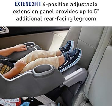 Graco Extend2Fit Convertible Car Seat | Ride Rear Facing Longer with Extend2Fit, Redmond | Amazon (US)