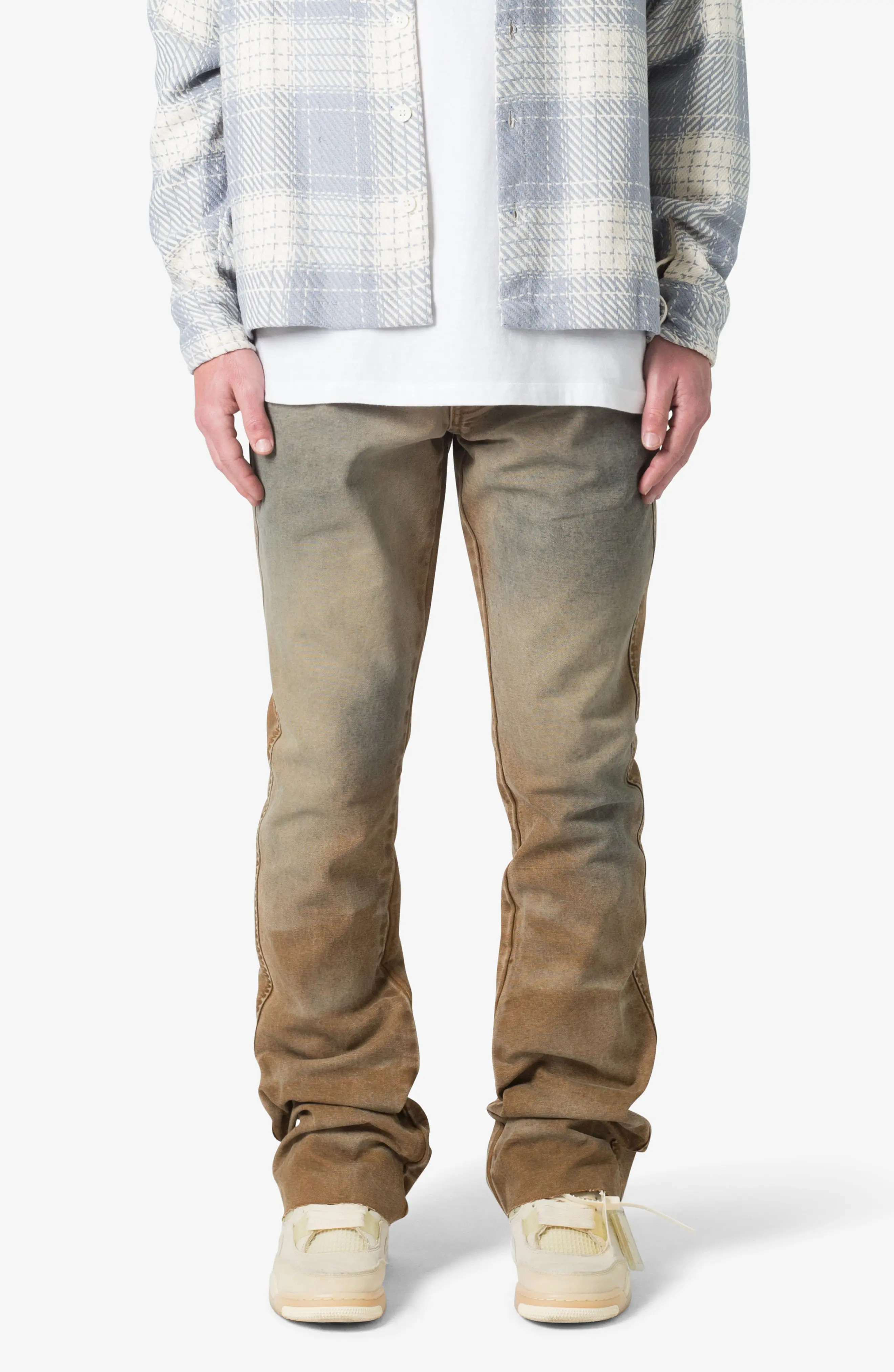 mnml B643 Burnt Flare Jeans (Men) | Nordstrom | Nordstrom