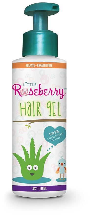 Hair Gel for Kids | Light Hold | Chemical Free | Made with Organic Aloe Vera and Vitamins | Safe ... | Amazon (US)