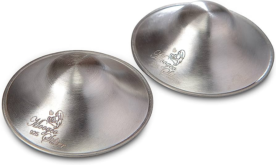 The Original Silver Nursing Cups - Nipple Shields for Nursing Newborn - Newborn Essentials Must H... | Amazon (US)