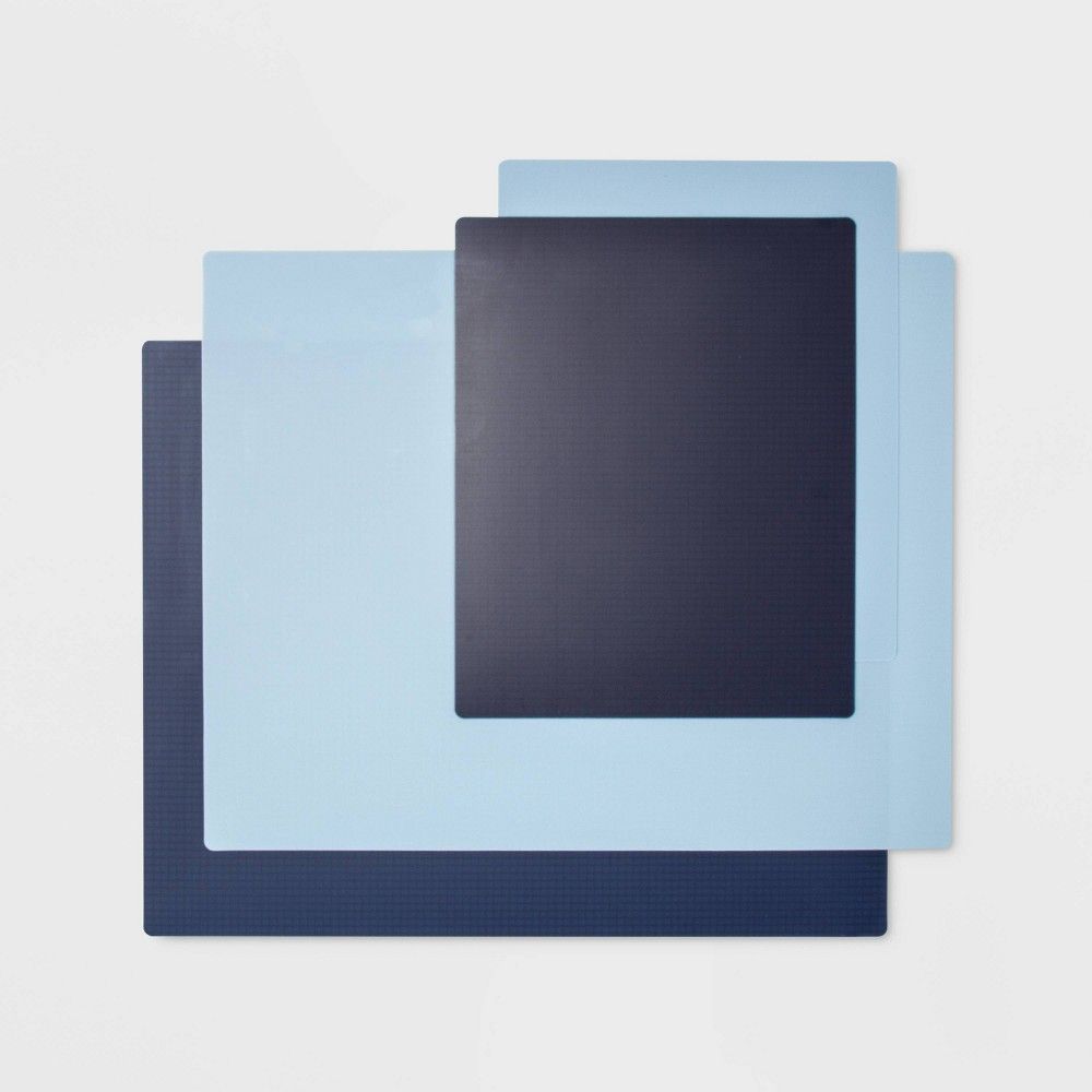 4pc Chopping Mat Set Blue - Made By Design | Target