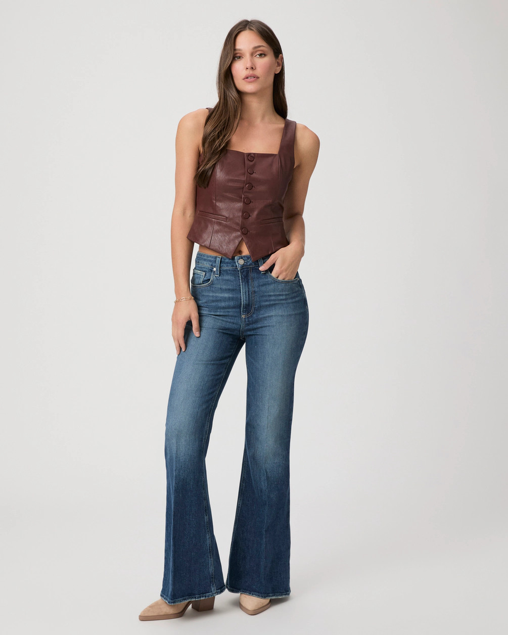 Charlie 32" Flare Jean | Paige