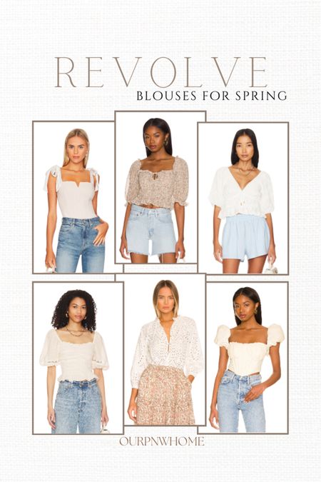 Blouses for spring at Revolve!

Spring fashion, spring blouses, white blouses, spring tops, summer fashion, spring outfit, puff sleeve top, floral top, eyelet blouses, workwear tops, summer blouses

#LTKSeasonal #LTKStyleTip