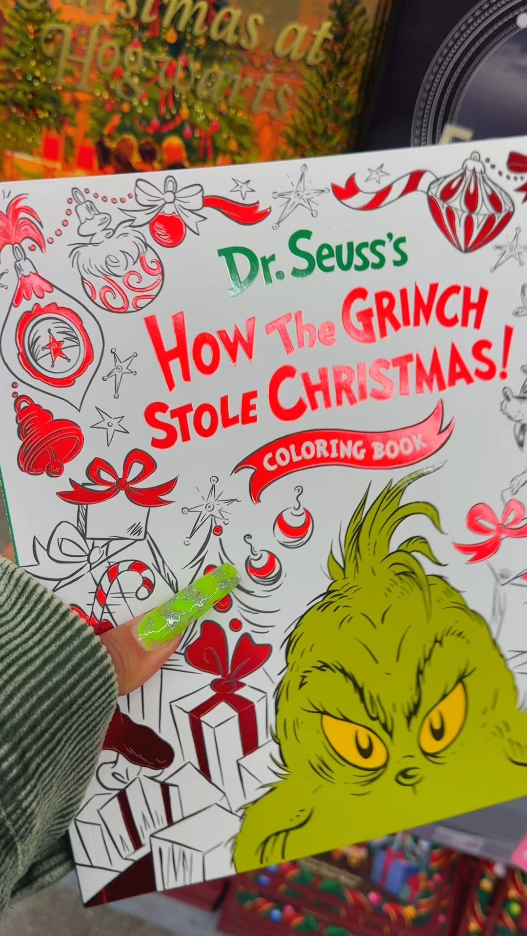 The grinch coloring book 📕 

#LTKHoliday #LTKdayinmylife #LTKGiftGuide