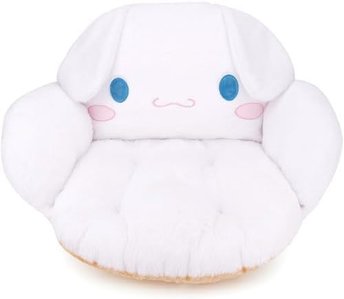 Juju White Kawaii Cushion - Kawaii Room Decor - Seat Cushions for Office Chairs - Office Chair Cu... | Amazon (US)