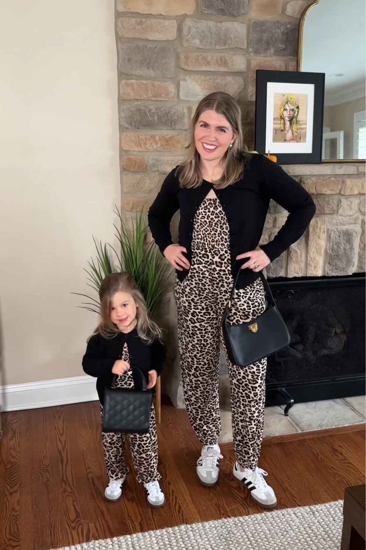 Matching day! 

Mommy and me style 
Mommy daughter 
Fall fashion 
Leopard jumpsuit 
Adidas 
Toddler girl outfit 
Comfy outfit 

#LTKFamily #LTKKids #LTKSeasonal