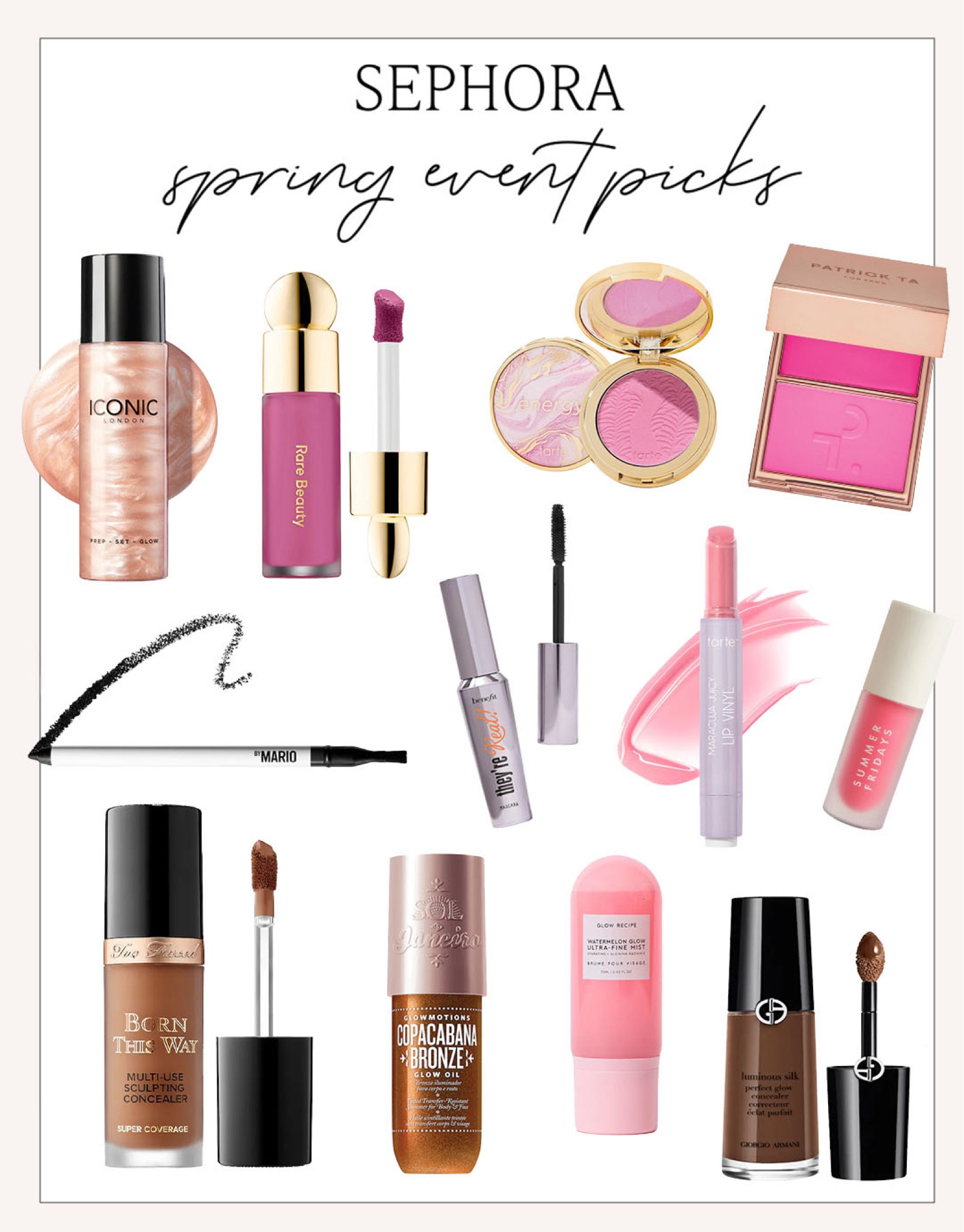 Sephora Spring Savings Event favorites! 

#sephorasale



#LTKbeauty #LTKxSephora #LTKsalealert