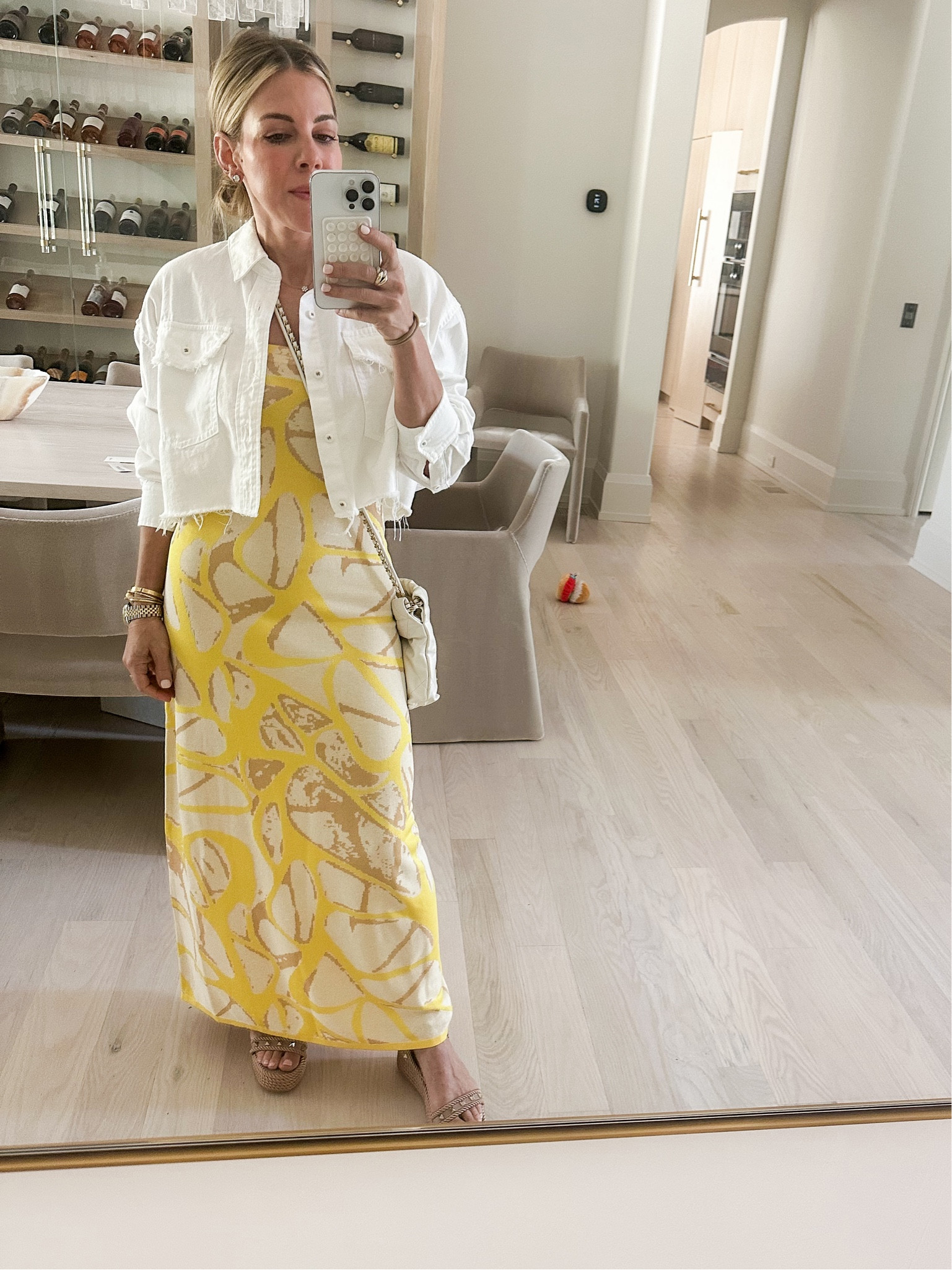 So obsessed with this dress. It’s so comfy! TIP - size down! I sizer down one size than I normally do. Looks so much cuter if it’s fitted. 

Also I have worn this little jacket to death. It’s lightweight and so easy to just throw on over anything - especially if you’re trying to make an outfit a little more casual 

#LTKParties #LTKSeasonal #LTKStyleTip