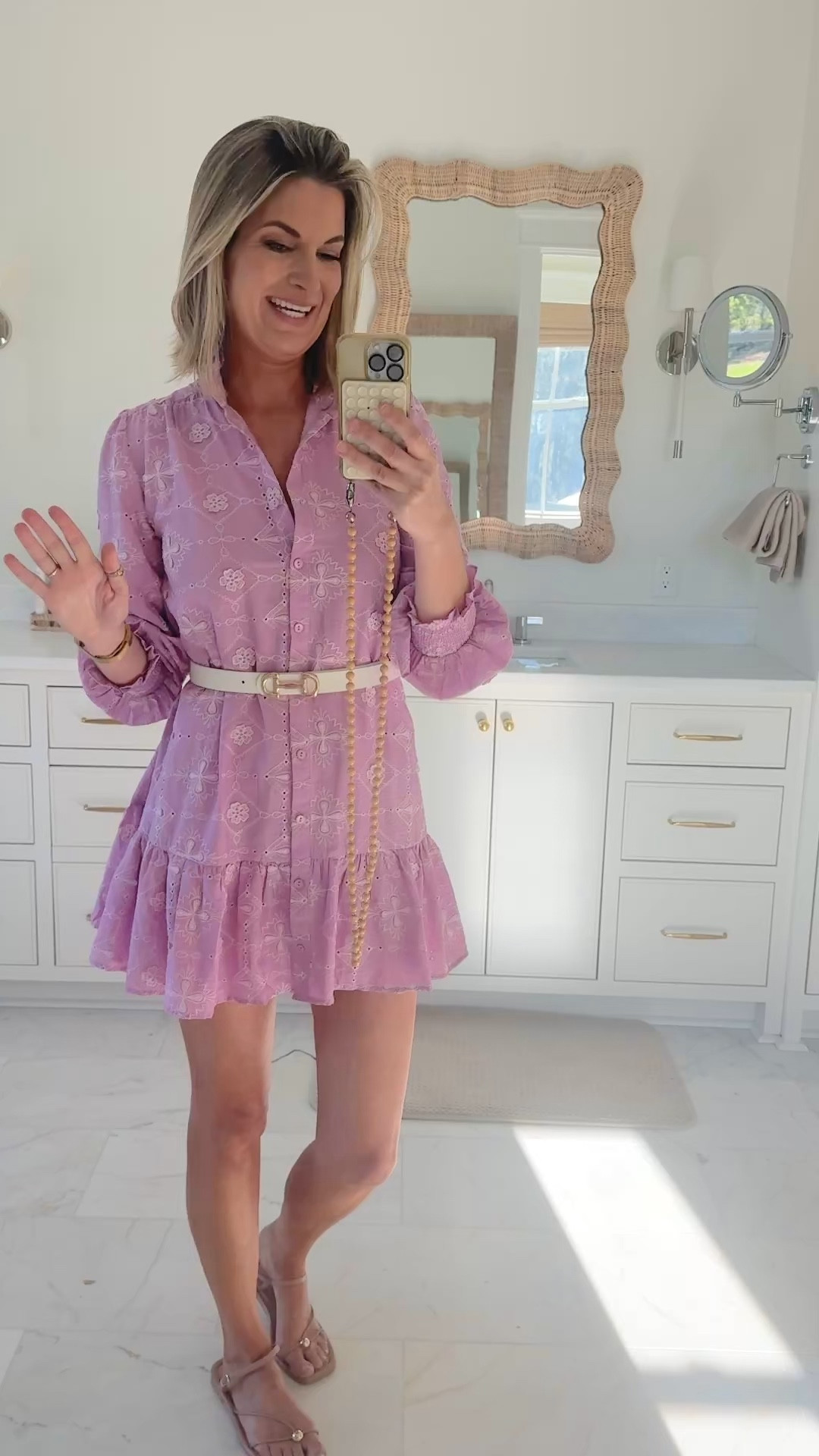 Easter dress! I am wearing small. Use code RACHEL15 for 15% off  

#LTKSaleAlert #LTKOver40 #LTKgrwm