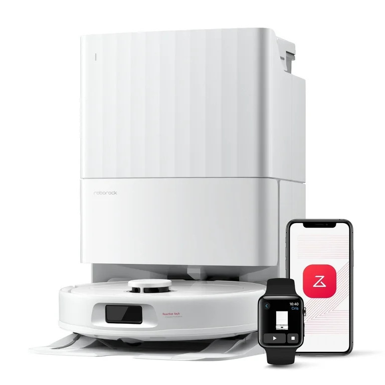 Roborock Qrevo Series Robot Vacuum and Mop, Auto Mop Washing&Drying, 8000Pa Suction, Self-Emptyin... | Walmart (US)