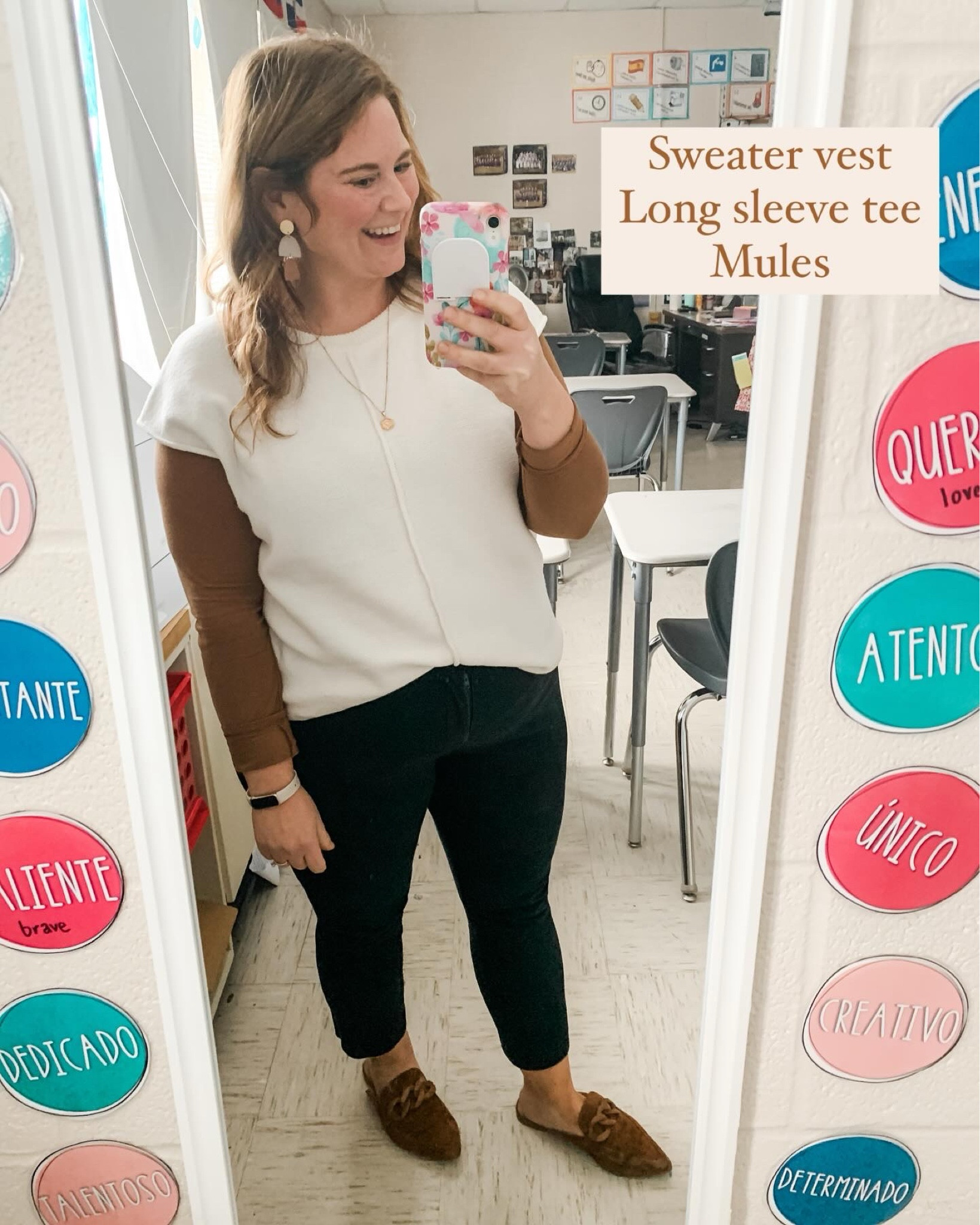 Teacher outfit idea with pixie pants 

#LTKFindsUnder50 #LTKWorkwear #LTKMidsize