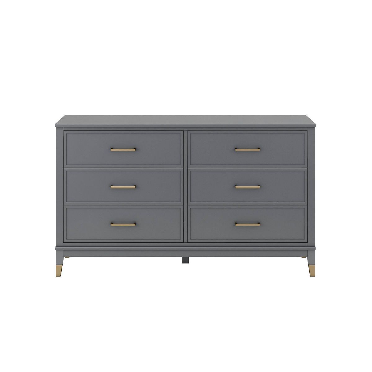 Westerleigh 6 Drawer Dresser Gray - CosmoLiving by Cosmopolitan | Target