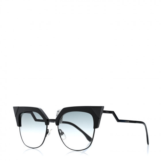 FENDI Cat Eye Iridia Sunglasses FF 0149/S Black | Fashionphile