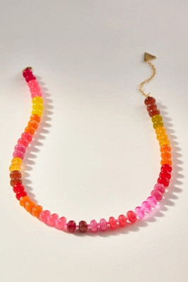 Rainbow Stone Necklace | Anthropologie (US)