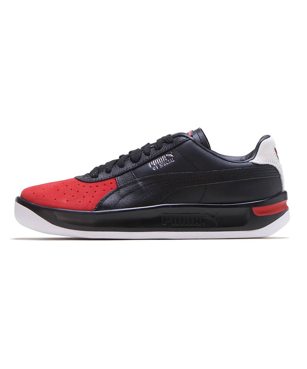 PUMA Sneakers Puma - Black & High Risk Red GV Special VL Jr Suede Sneaker - Kids | Zulily