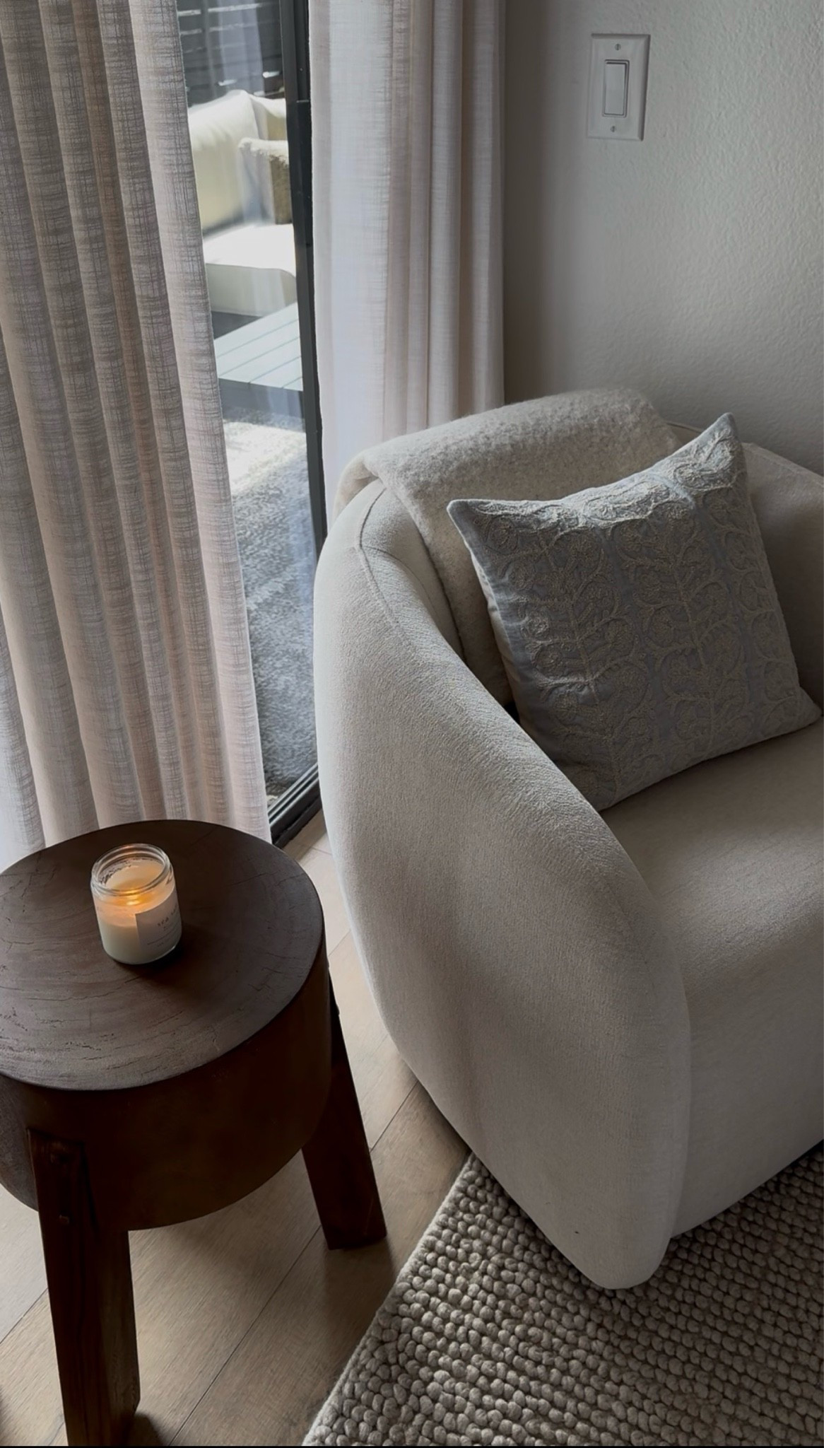 Perfect swivel chair for small spaces🤍

#LTKHome
