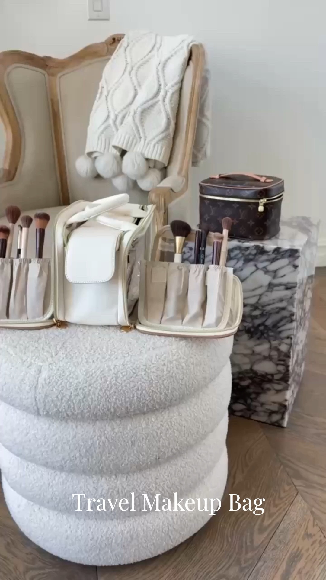 The best makeup bag that is affordable! The sides unzip and will prop up your makeup brushes & the middle unzips and can fit full size products! 

Amazon beauty finds, Travel hacks, Travel finds, Makeup bag, Amazon makeup bag, Affordable makeup bag, Emily Ann Gemma

#LTKTravel #LTKgrwm #LTKBeauty