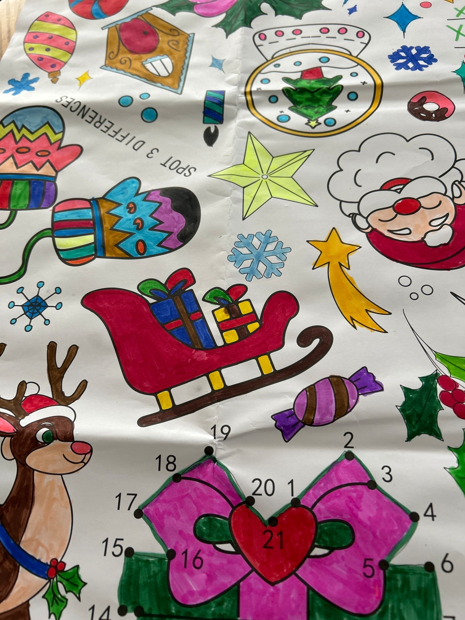 Giant Christmas coloring banner!! 

#LTKHoliday #LTKdayinmylife #LTKFindsUnder50