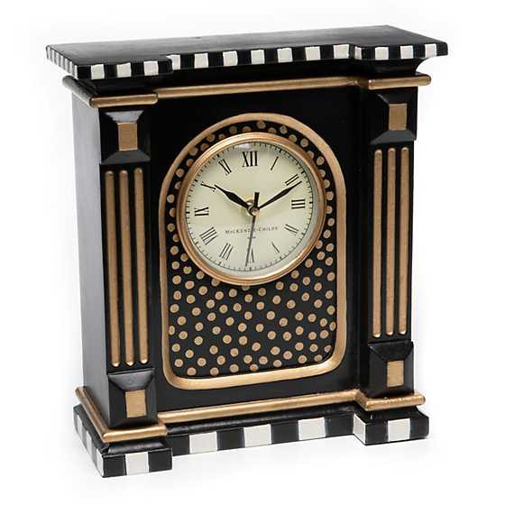 Courtly Check Mantel Clock | MacKenzie-Childs