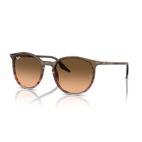 Ray-Ban RB2204 Sunglasses, Striped Brown Gradient Red/Pink Gradient Black, 51 mm | Amazon (US)