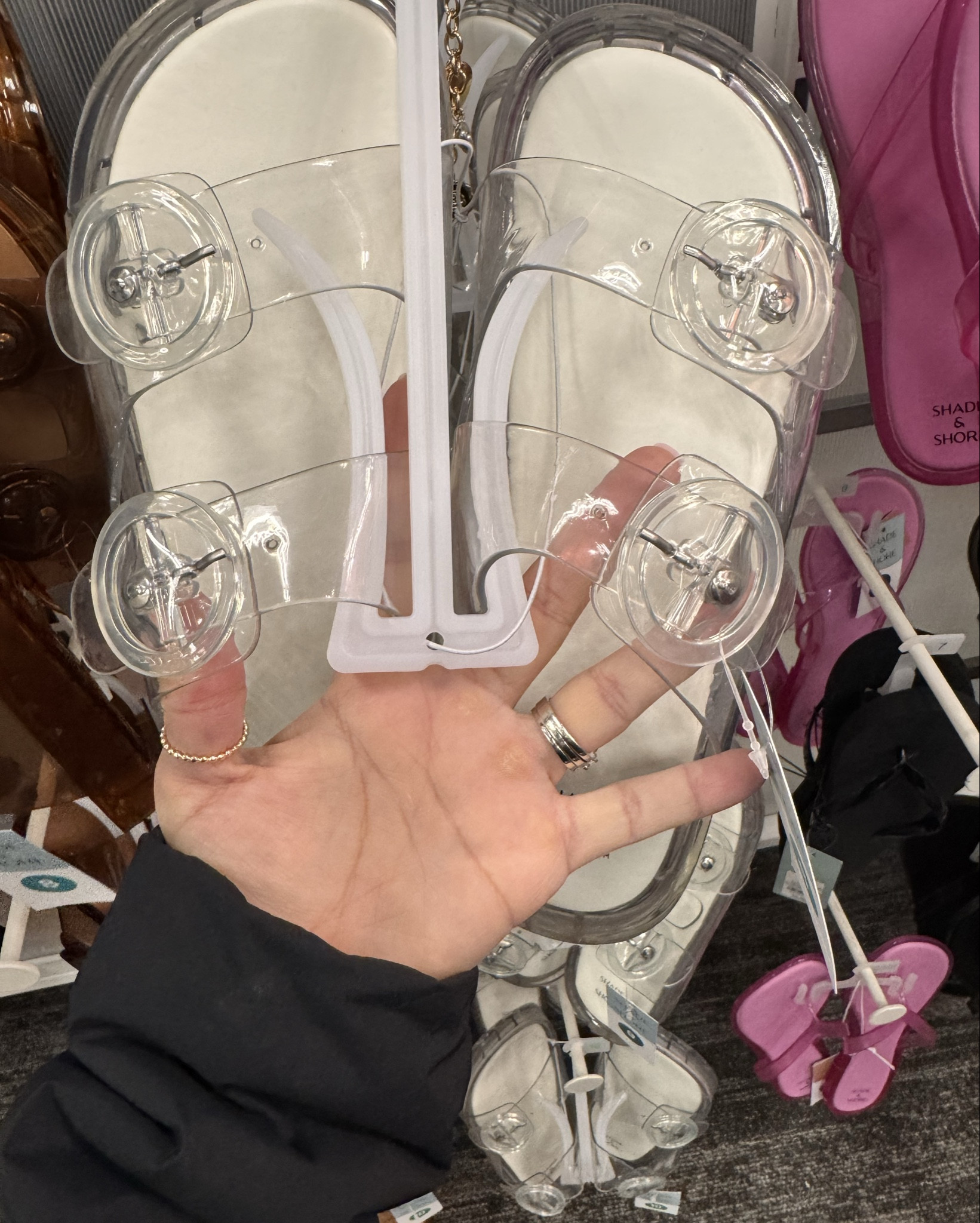 Jelly Sandals are back. Yay. 
Giving all the Throw back vibes 

#LTKootd #LTKSeasonal