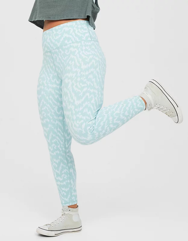 OFFLINE Ribbed High Waisted Legging | American Eagle Outfitters (US & CA)