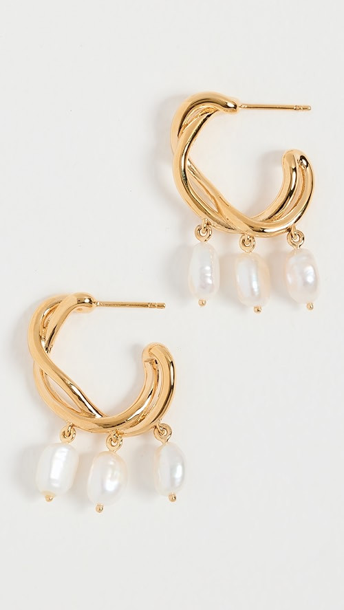 Missoma Pearl Drop Earrings | SHOPBOP | Shopbop