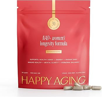 NAD+ Advanced Longevity Formula for Women – Cellular Regeneration & Mitochondrial Support with ... | Amazon (US)