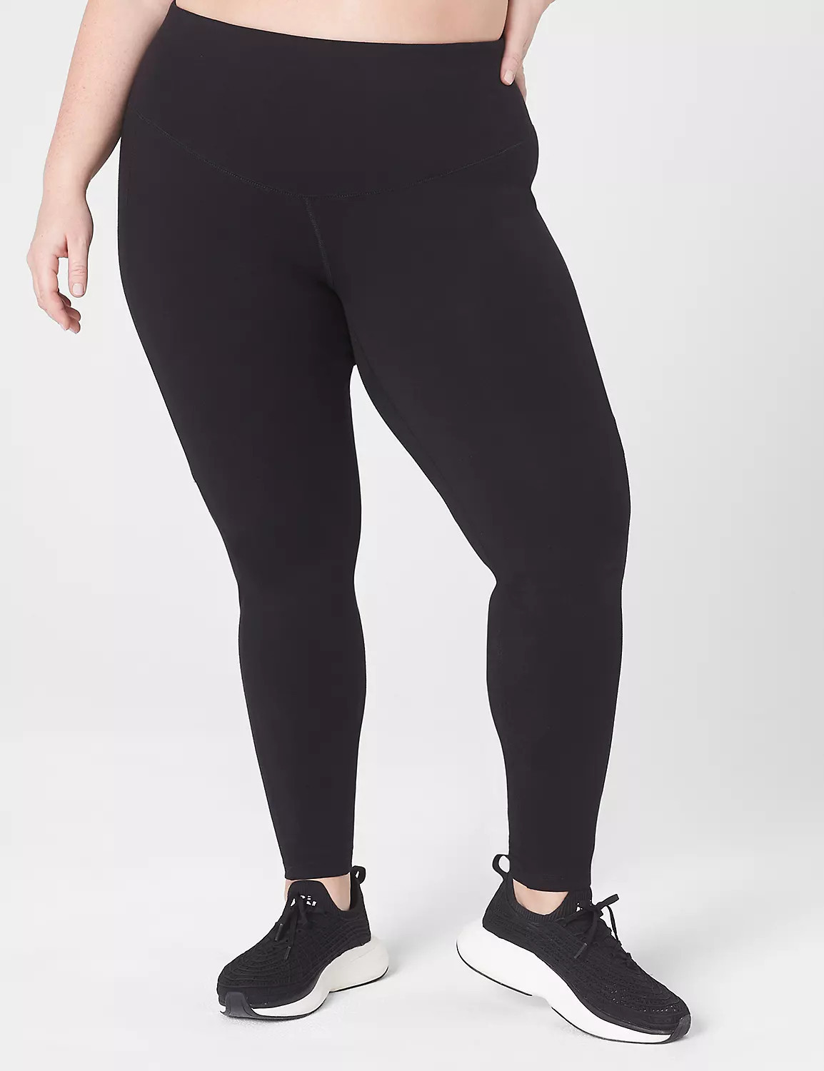 LIVI High-Rise Signature Stretch Legging With Smoothing Control Tech | Lane Bryant (US)