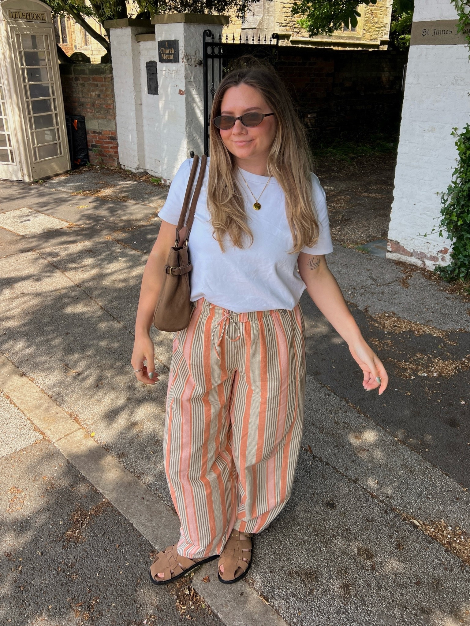 fisherman sandals and striped trousers ✨ @pullandbear #pullandbearcommunity ad gift

#LTKspring #LTKsummer #LTKuk