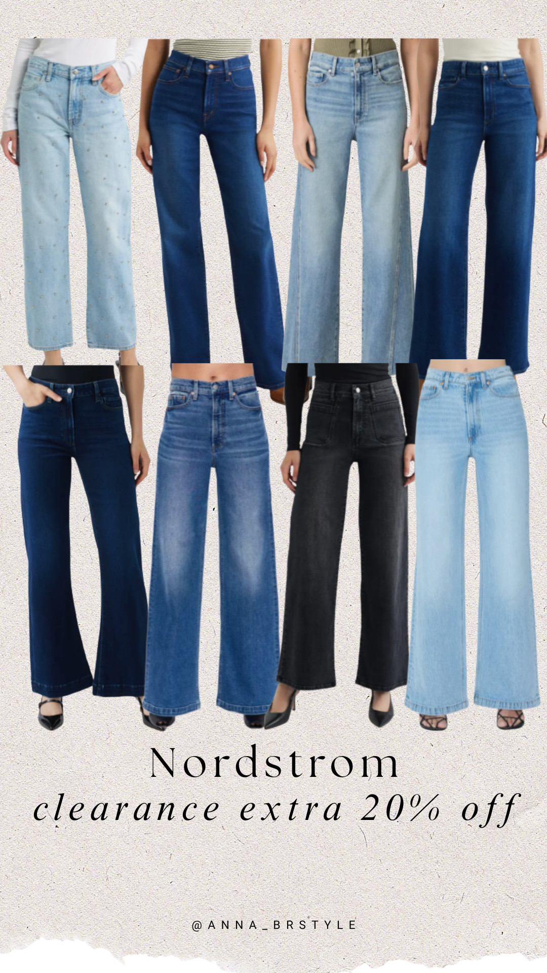 Nordstrom clearance denim picks with classic washes, wide-leg fits, and everyday styles for fall.

Nordstrom clearance, Nordstrom jeans, denim sale, fall denim, wide leg jeans, high rise jeans, straight leg jeans, women’s denim, fall wardrobe, Nordstrom sale finds, Paige jeans on sale 

 #LTKSaleAlert