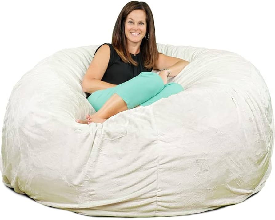 ULTIMATE SACK 6ft Bean Bag Chair, Oversize Bean Bag Chair for Adults, Comfy Chair Bean Bag Couch ... | Amazon (US)
