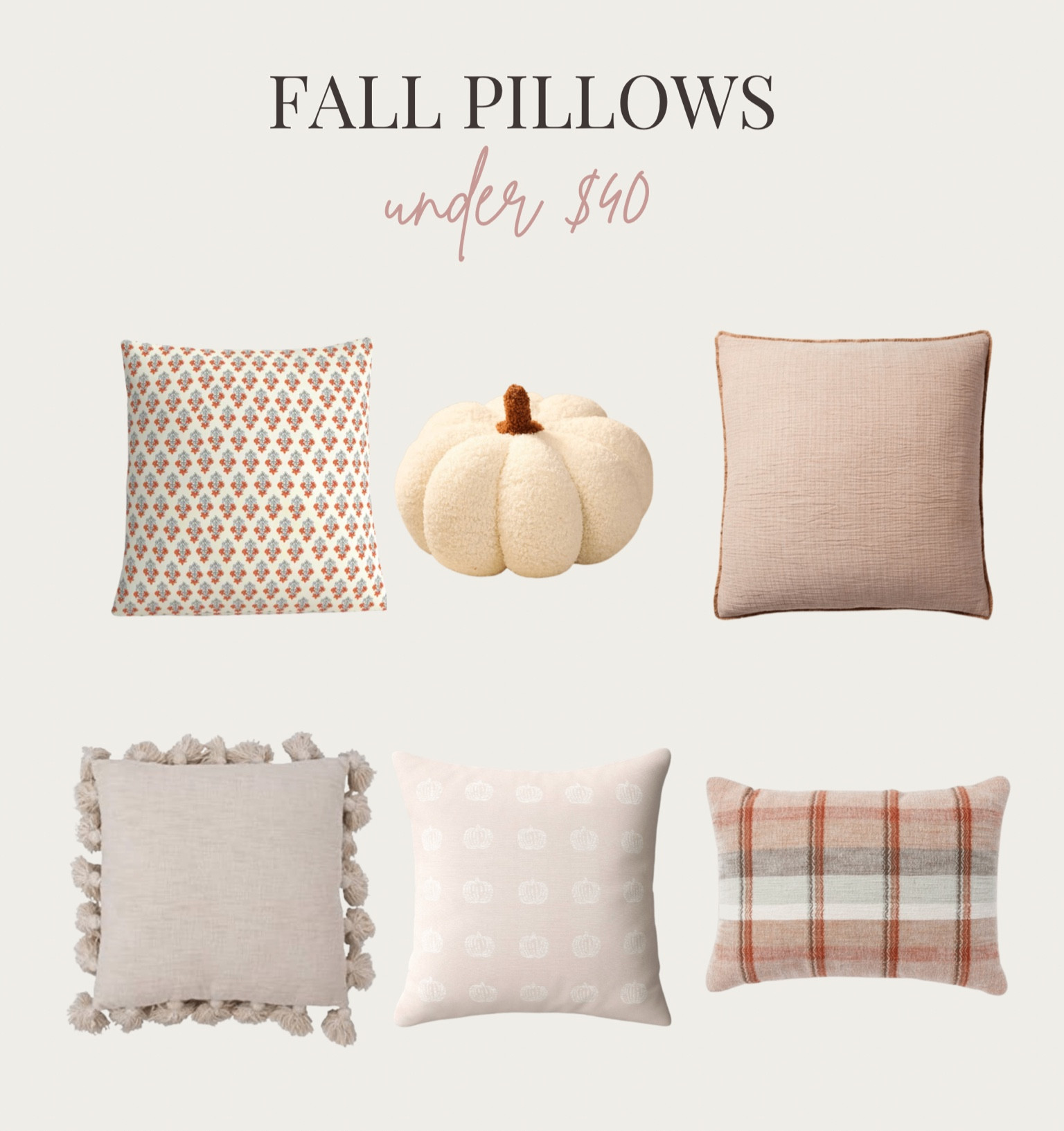 Fall pillows 🍂 

#fall # falldecor #homedecor #cozyhome #cozyfall #pumpkin

#LTKSeasonal #LTKHalloween #LTKunder50