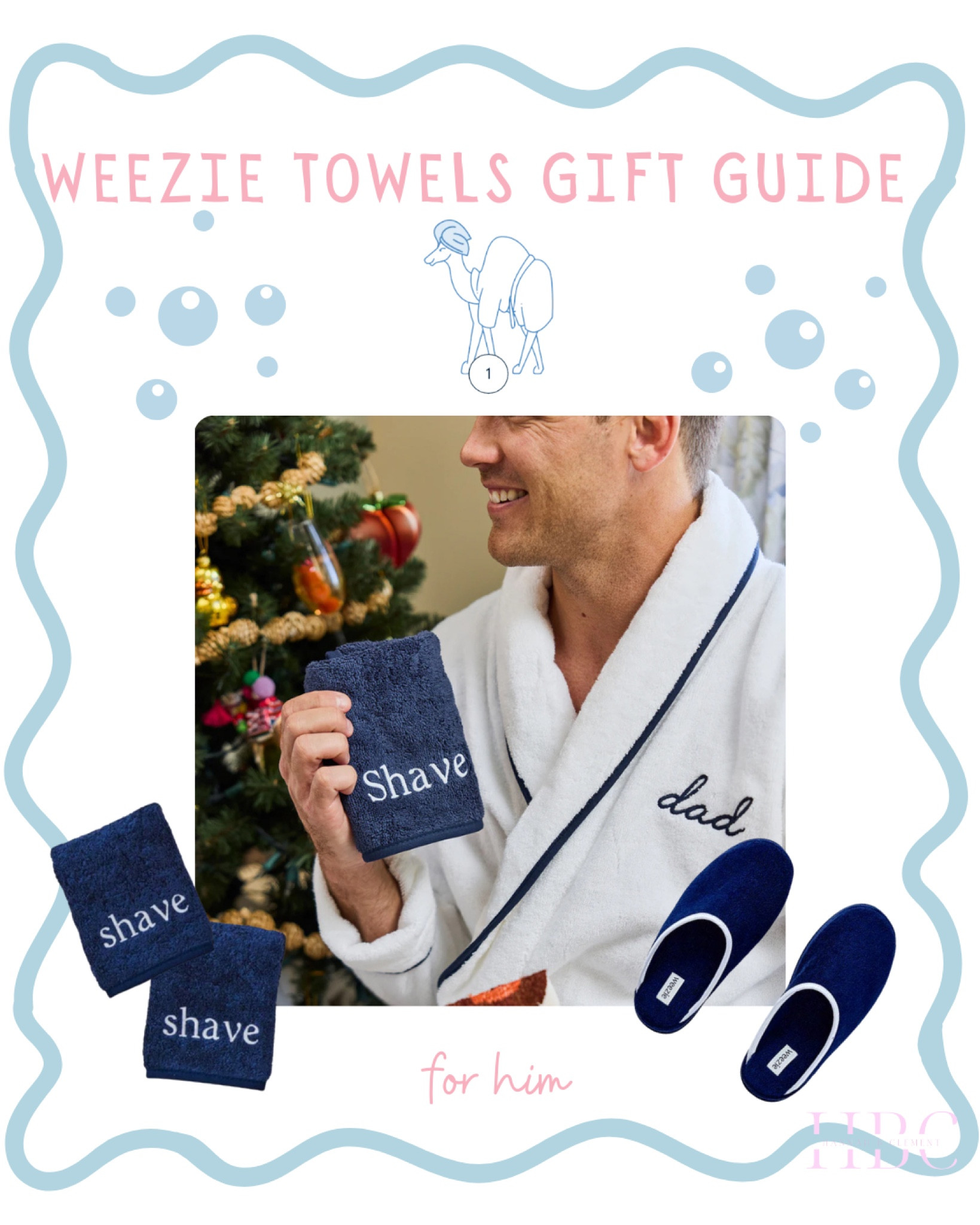 Weezie towels for him!

#LTKmens #LTKGiftGuide #LTKHoliday