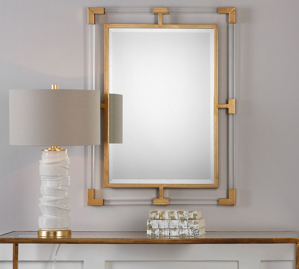 Shana Rectangular Wall Mirror | Pottery Barn (US)