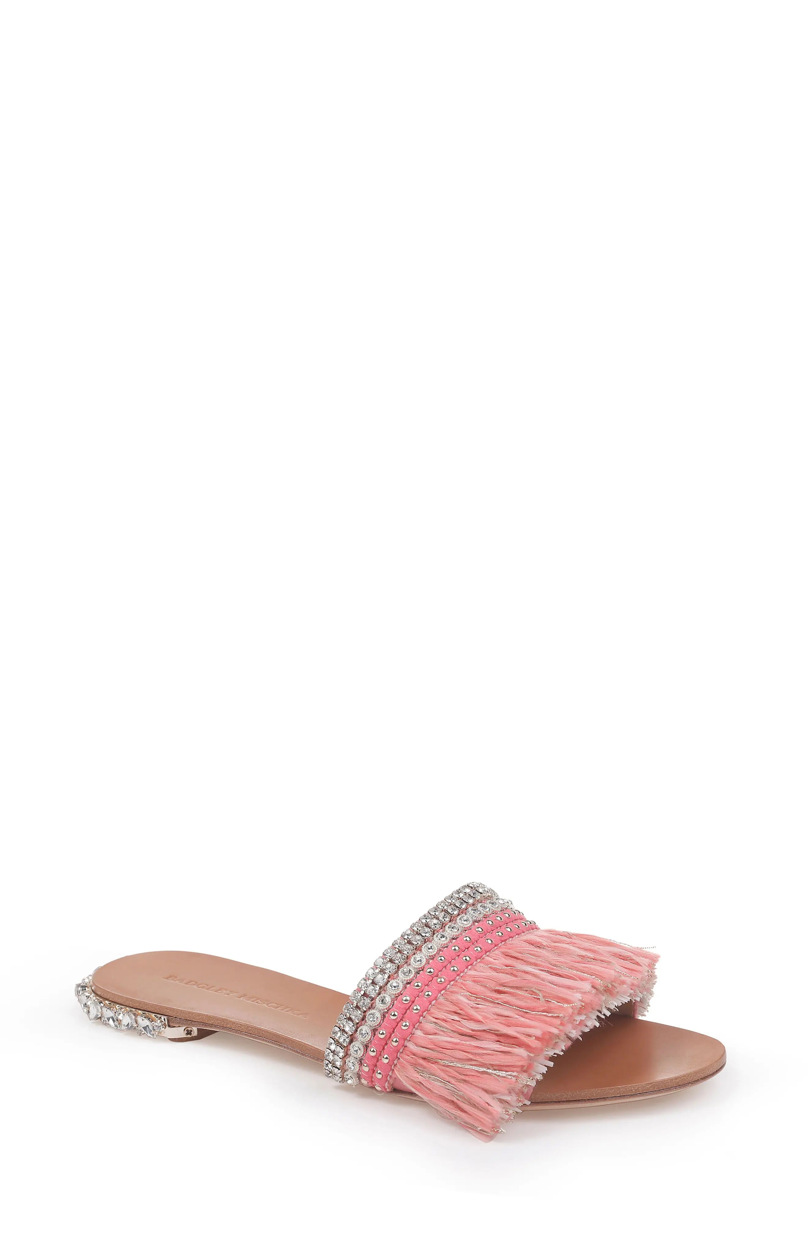Women's Badgley Mischka Sharlene Sandal, Size 5.5 M - Pink | Nordstrom