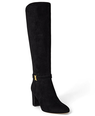 Lauren Ralph Lauren Women's Kellie Regular Tall Boots - Macy's | Macy's